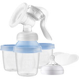 Philips Avent Extractor de leche manual con sistema de almacenamiento VIA 8 piezas