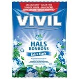 Bombones Vivil Bombones Extra Stark gotas de menta con vitamina C sin azúcar 60 g