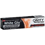 Pasta dentífrica White Glo Advantage Carbón vegetal 140 g