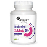 Sulfato de berberina 99% 400 mg x 60 cápsulas vegetales Aliness