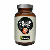 Ginseng + Ginkgo Biloba 60 capsules. Hanoju