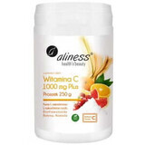 Vitamine C 1000 mg Plus (Bioflavonoïdes, Acérola, Rutine) 250 g Aliness