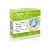 Probiotico Medica + Vit. C con prebiótico 15 cápsulas MedicaLine