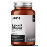 Vitamine K2 MK-7 200mcg 60 capsules UNS