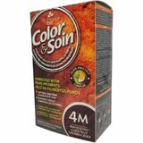 Tinte de pelo Colour & Soin (marrón caoba) 4M 135ml