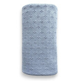 Knitted blanket Douceur, 75 x 95 cm, Grey, Tuxi