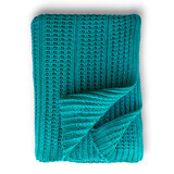 Knitted blanket, 80 x 100 cm, Breeze Ocean, Tuxi