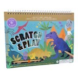 Libro de actividades Scratch & Play Dino Scratch & Play, 3 años+, Floss & Rock