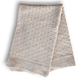 Knitted blanket Douceur, 75 x 95 cm, Clair, Tuxi