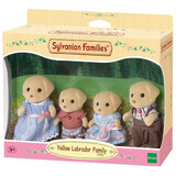 Set van 4 Labrador Familiebeeldjes Sylvanian Families, +3 jaar, Epoch