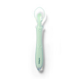 Cuillère en silicone flexible, Menthe, Babyono