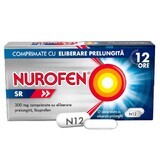 Nurofen SR, 300 mg, 12 comprimidos de liberación prolongada, Reckitt Benckiser