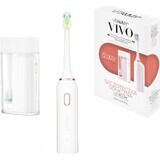 VITAMMY VIVO Cepillo de dientes sónico rosa con caja, blanco 1×1 ud, cepillo de dientes sónico