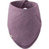 BIBS Bandana muslin bandana bib in organic cotton, Mauve 1×1 pc bib