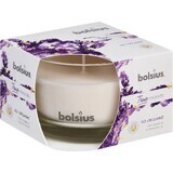 Bolsius Aromatic 2.0 Bouteille en verre 90x63mm So Relaxed, bougie parfumée 1×1 pc, bougie parfumée