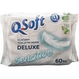 Q Soft Sensit. Deluxe 1×60 stuks, vochtig toiletpapier