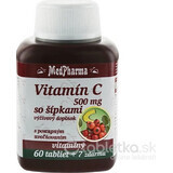 MedPharma VITAMINA C 500MG con flechas 1×37 tbl, liberación gradual