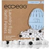 Ecoegg Cartucho Huevo Lavado - 50 lavados algodón 1×1 ud, cartucho para 50 lavados