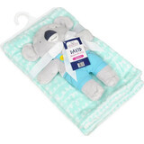 BABYMATEX Blanket with toy Koala Mint 75 x 100 cm 1×1 pc, for children