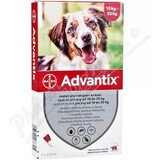 Advantix Spot-on para perros de 10 a 25 kg 1×2,5 ml, pipeta