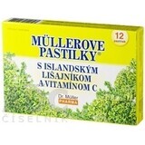 PASTILLAS DE LA ISLA DE MÜLLER. LIQUEN Y VIT. C 1×12 uds, para expectoración