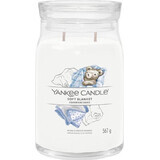 Vela perfumada Yankee Candle Signature Signature Large Soft Blanket™ 1×567 g, vela perfumada.