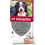 Advantix Spot-on para perros de 40 a 60 kg (1 pipeta) 1x6 ml