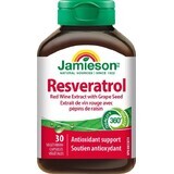 JAMIESON RESVERATROL 50 mg 1×30 cps, complemento alimenticio