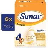 Sunar Complex 4 6×600 g, milk for infants from 24 months