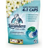 Lavandera cápsulas de lavado Fragancia floral 1×46 uds, cápsulas de lavado