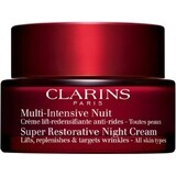 Clarins Crema de Noche para Pieles Maduras 1×50 ml, Crema de Noche