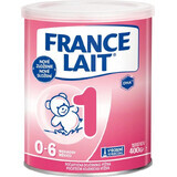 Francia Lait 1 leche maternizada 0-6 meses 1×400 g, leche maternizada, desde el nacimiento