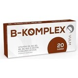 VULM B-KOMPLEX 1×20 tbl, complemento alimenticio