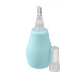 Aspirador nasal con punta de silicona, +0 meses, Azul, Babyono