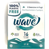 Wave Klasik detergente ecológico en tiras 1×16 lavados, detergente para ropa