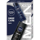 NIVEA MEN BOX DEEP DEO DEEP DEODOR 1×1 st, geschenkverpakking