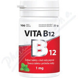 Vitabalans VITA B12 1 mg 1×100 tbl, B12 sub formă de comprimate masticabile