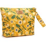 T-TOMI Big Baggie Mustard flowers 1×1 pc, travel bag