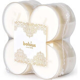 Bolsius Tea Maxi Golden Lace Golden Lace scented candles 1×8 pcs, white candles