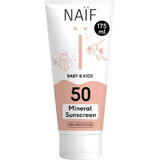 NAÏF Protector solar SPF 50 para niños y bebés 1×175 ml, protección solar