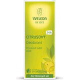 WELEDA Desodorante Citrus 1×200 ml, desodorante, recambio - sin spray