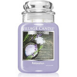 Village Candle Vela perfumada en vidrio - Relax - Relax, grande 1×1 ud.