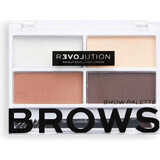 Revolution Relove, Colour Cult Medium, eyebrow care kit 1×3.20 g, eyebrow care kit