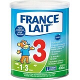 France Lait 3 Fórmula láctea para niños de 1 a 3 años 1×400 g, fórmula láctea (1-3 años)