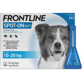 FRONTLINE spot-on for DOG M 3 x 1,34 ml 3x1,34 ml, solución para perros