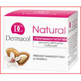 DERMACOL NATURAL Crema de Noche Almendra 1×50 ml, crema de noche