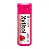 Miradent Xylitol, chicle de xilitol para niños, sabor fresa, 30 unidades