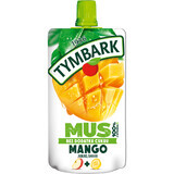 Mousse Tymbark en tubo 100%, mango, manzana, plátano, sin azúcares añadidos, 120 g