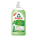 Loción lavavajillas Frosch, té verde, 500 ml