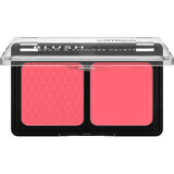 Catrice Blush Affair Cream & Powder Palette, colorete, Stunning Strawberry, 010, 6 g